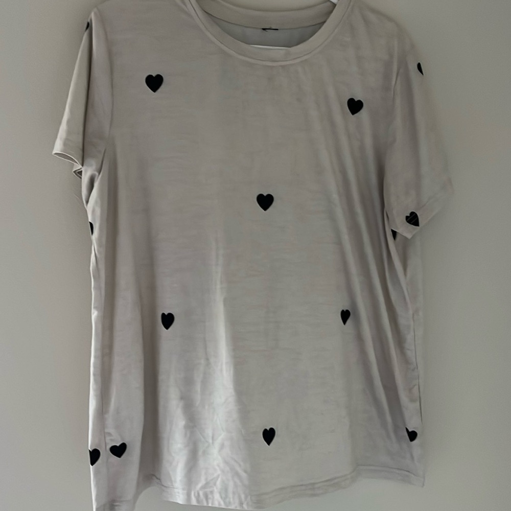 Tan Heart T | size XL